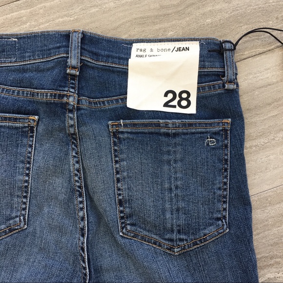 SOLD Rag & Bone Skinny Ankle Jeans! High rise - Picture 7 of 8